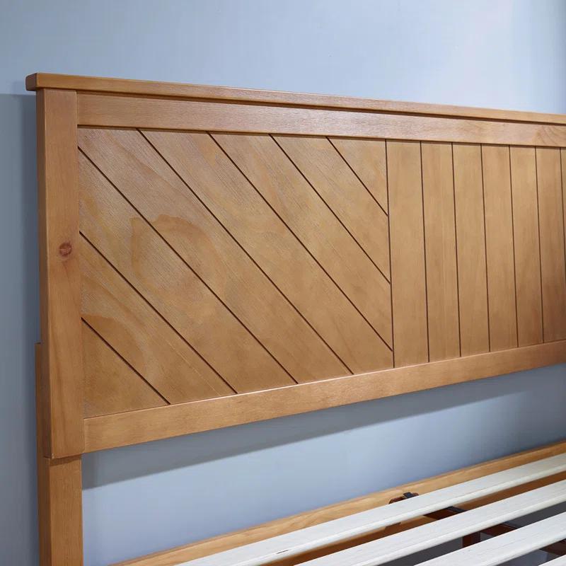 MUSEHOMEINC Wood Bed