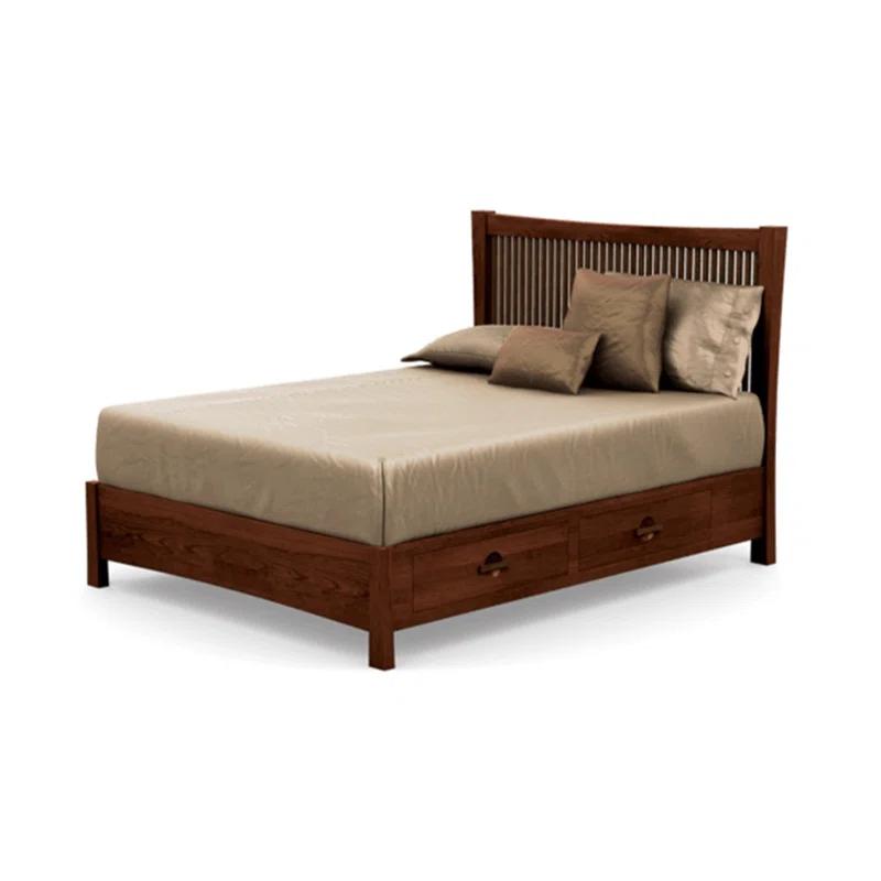 Berkeley Solid Wood Slat Storage Bed
