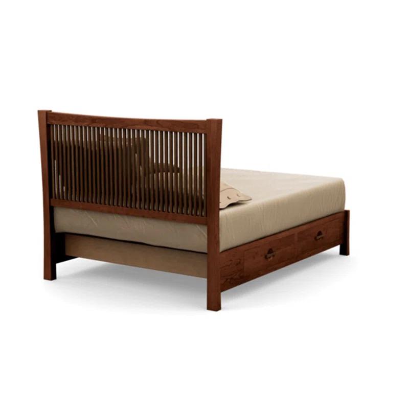 Berkeley Solid Wood Slat Storage Bed
