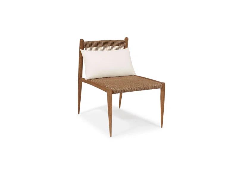 Brownstone Furniture Montauk Solid Wood Ladder Back Side Chair in Praline | Wayfair