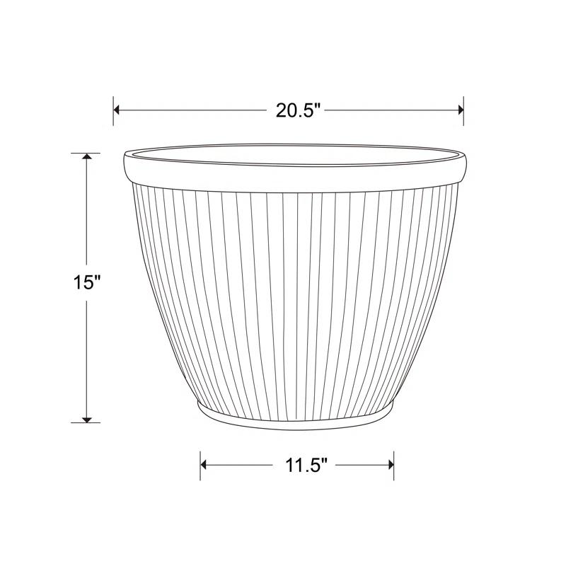 Southern Patio® Westlake Resin Pot Planter