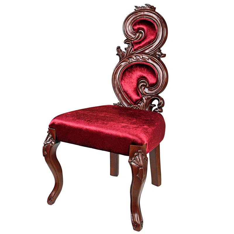 Design Toscano Graceful Curve Renaissance Side Chair