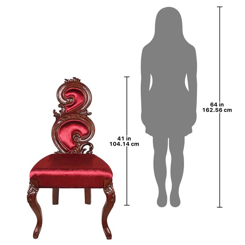 Design Toscano Graceful Curve Renaissance Side Chair