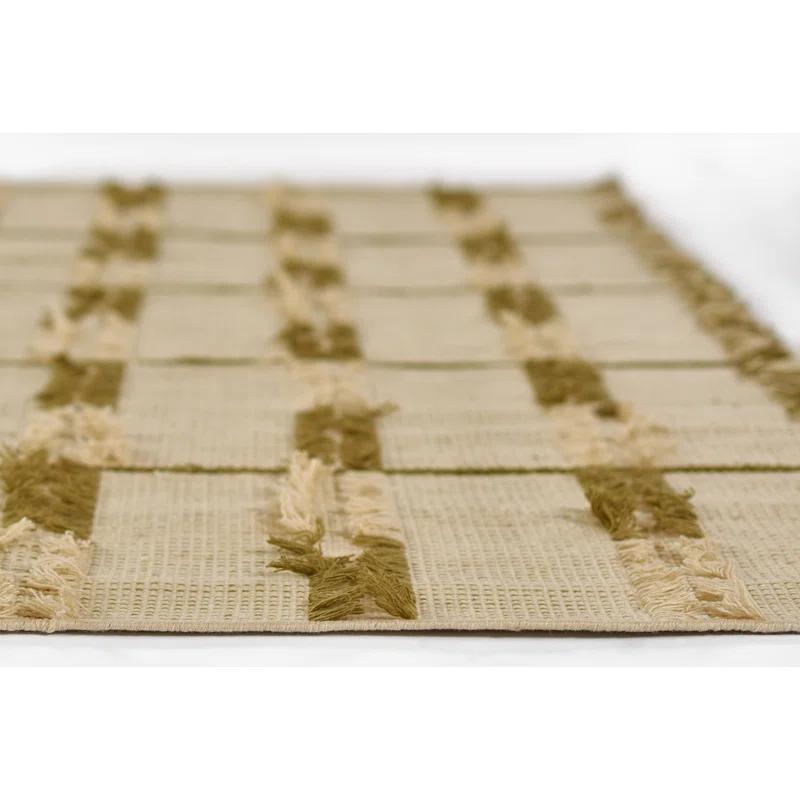 Ganya Recycled P.E.T Green Indoor/Outdoor Rug
