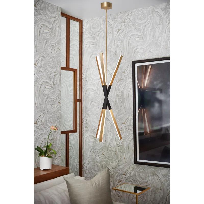 Fredrick Ramond Rae 39" Integrated LED Hanging Pendant Light