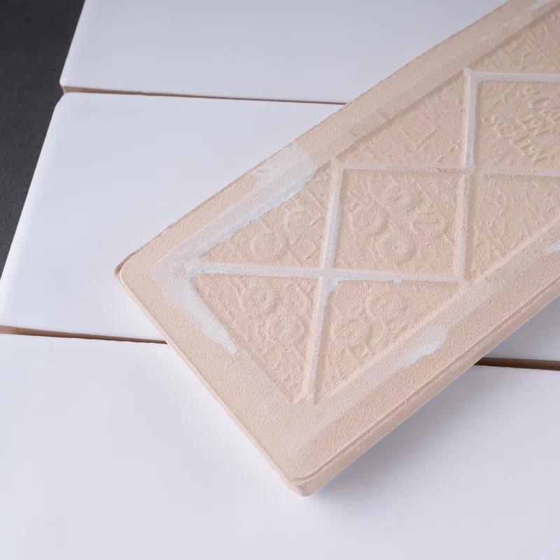 Kezma 3 in. x 12 in. Ceramic Subway Wall Tile