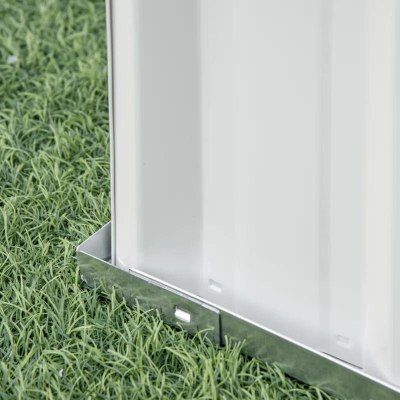 Outsunny 8 ft x 3 ft Metal Raised Garden Bed & Reviews | Wayfair