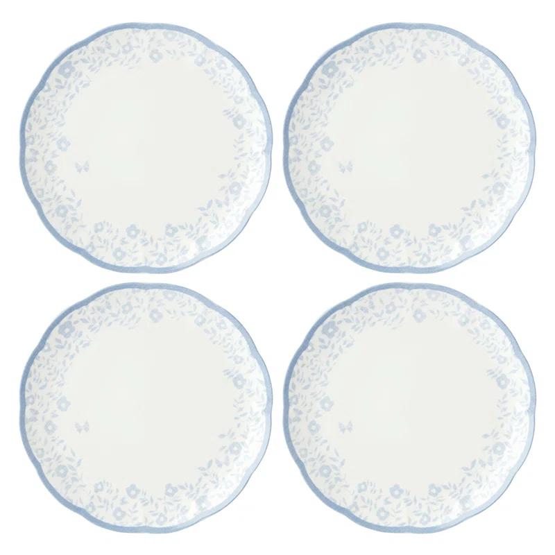 Butterfly Meadow Cottage 4Pc Dinner Plates