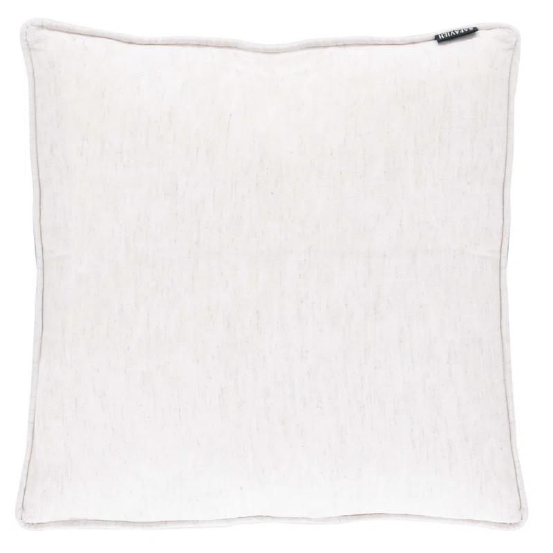 Brian Paisley Feather Linen Reversible Throw Pillow (Set of 2)