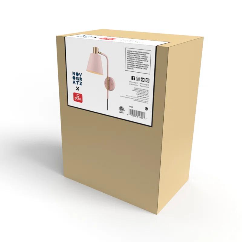 Cleo Aluminum Plug-in Wallchiere