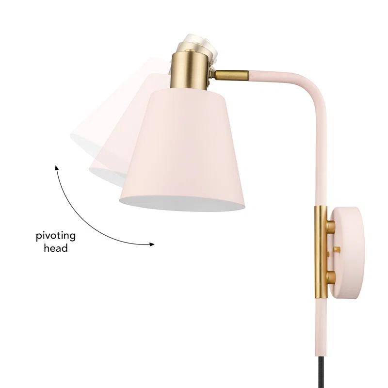 Cleo Aluminum Plug-in Wallchiere