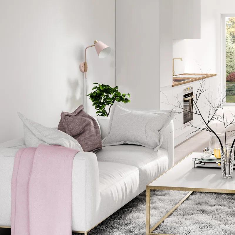 Cleo Aluminum Plug-in Wallchiere