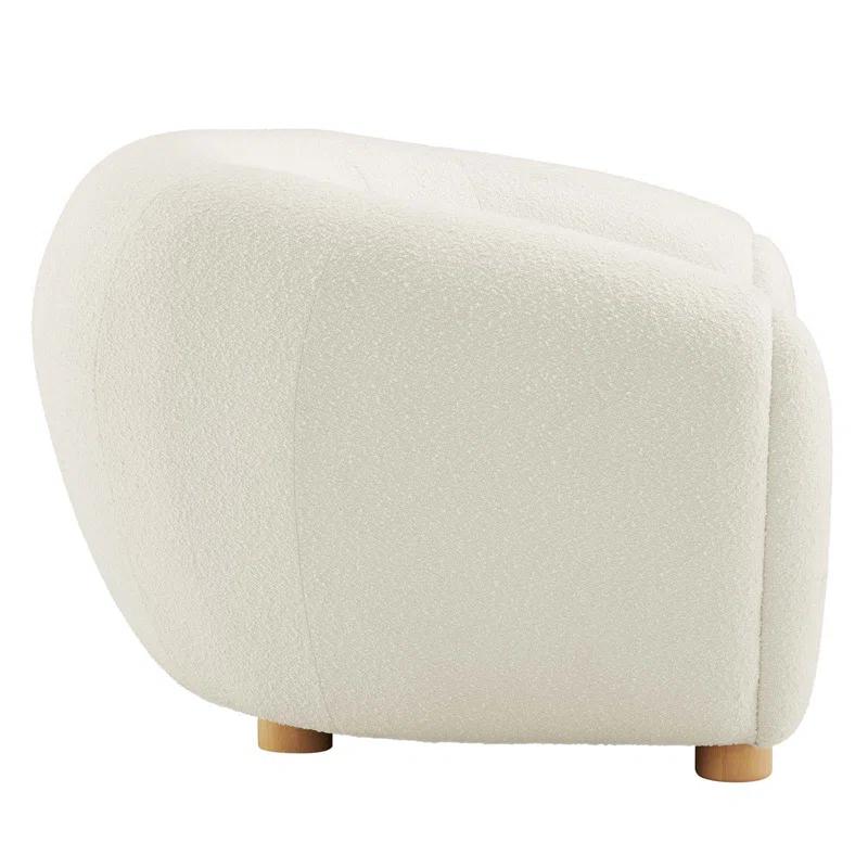 Modway Modway Abundant Boucle Upholstered Fabric Armchair