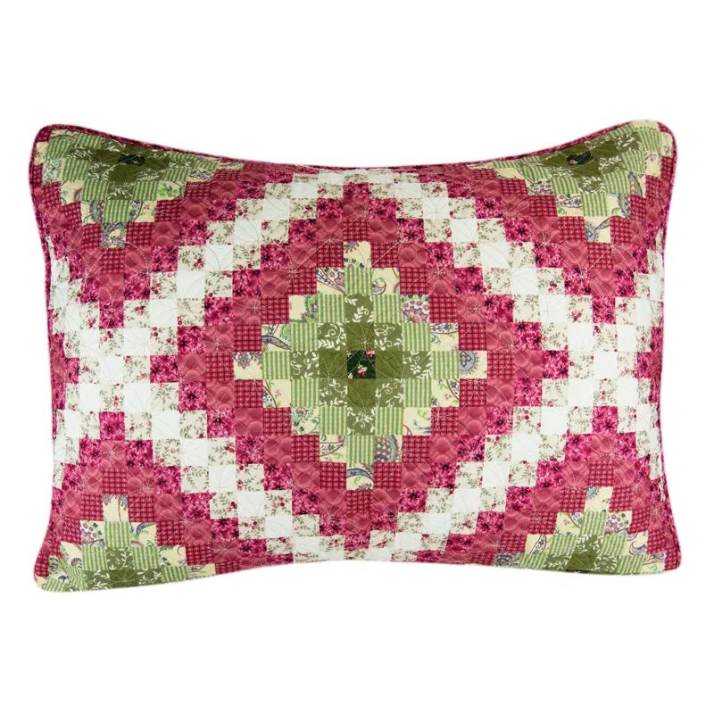 Sweet Melon Geometric Shapes Quilt Set