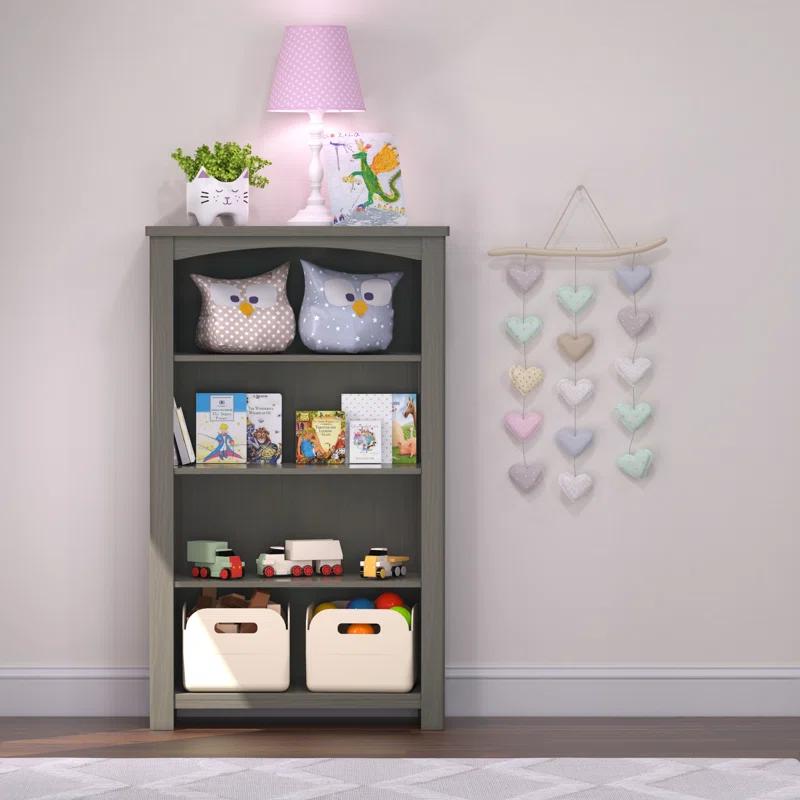 Child Craft 50" Harmony 4-Shelf Bookcase