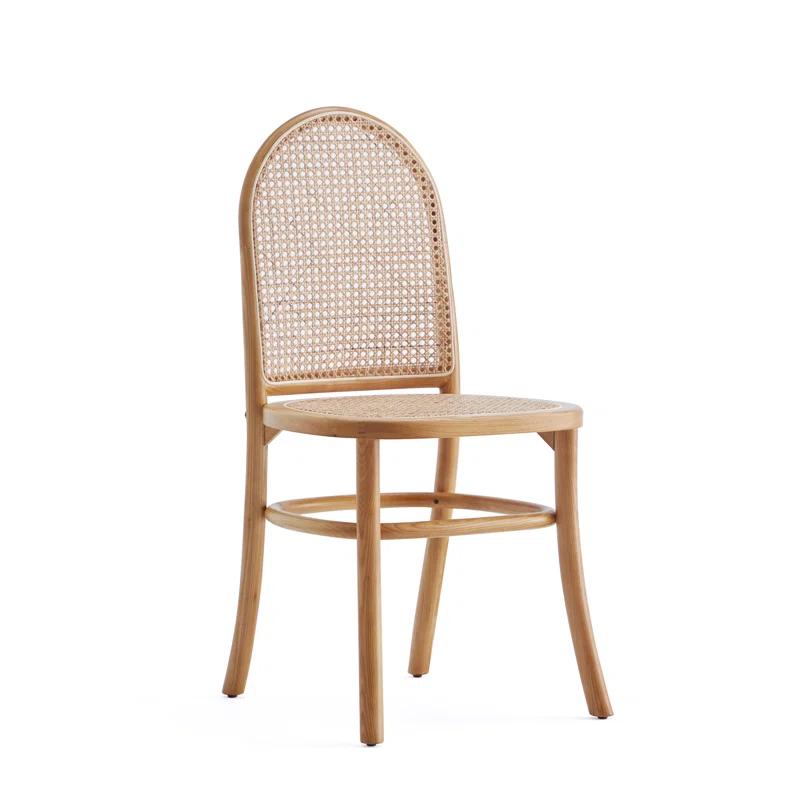 Winston Porter Paragon 18.11'' H Ash Solid Wood Side Chair