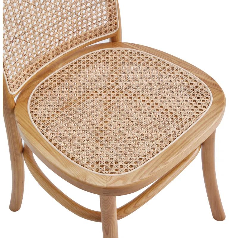 Winston Porter Paragon 18.11'' H Ash Solid Wood Side Chair