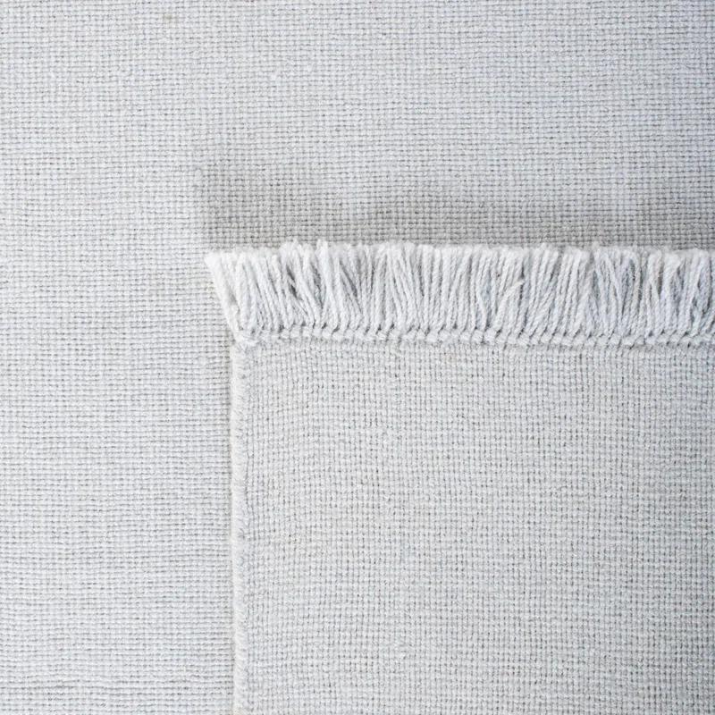 Lauren Ralph Lauren Lauren Ralph Lauren Hand Loomed Wool/Cotton Solid Color Rug in Gray