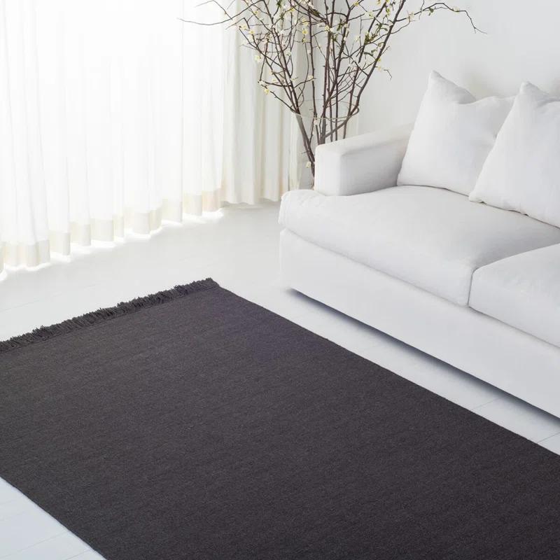 Lauren Ralph Lauren Lauren Ralph Lauren Hand Loomed 90% Wool, 10% Cotton Solid Color Rug