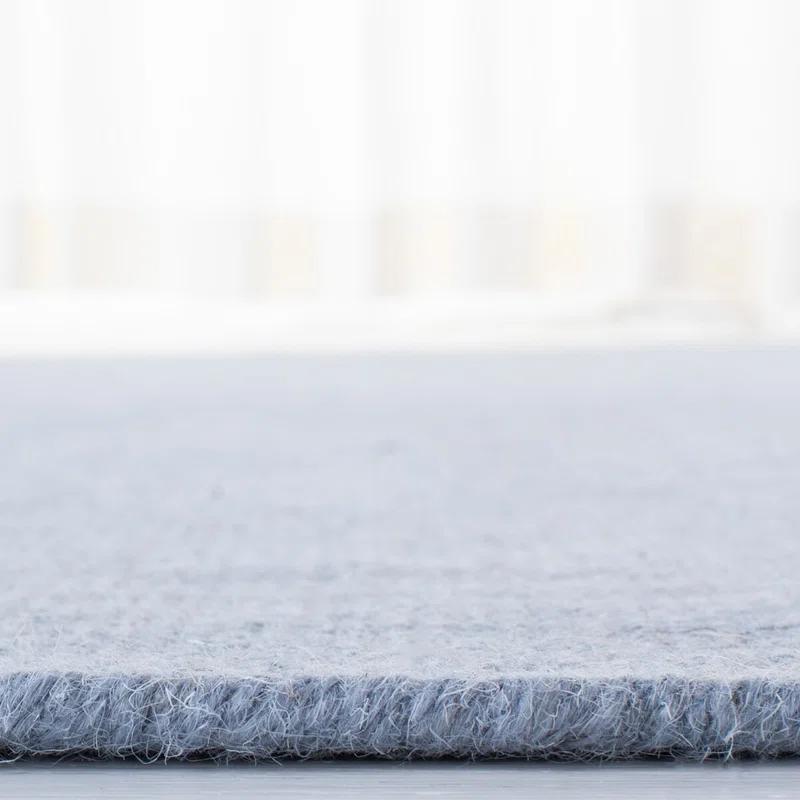 Lauren Ralph Lauren Hand Loomed Wool/Cotton Solid Color Rug in Light Blue | Wayfair