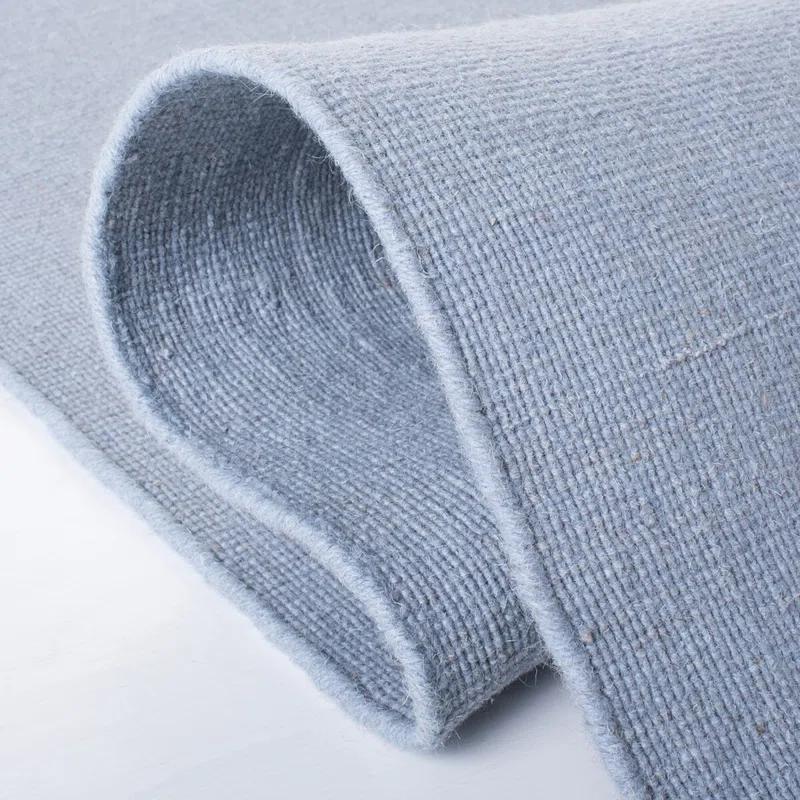 Lauren Ralph Lauren Hand Loomed Wool/Cotton Solid Color Rug in Light Blue | Wayfair