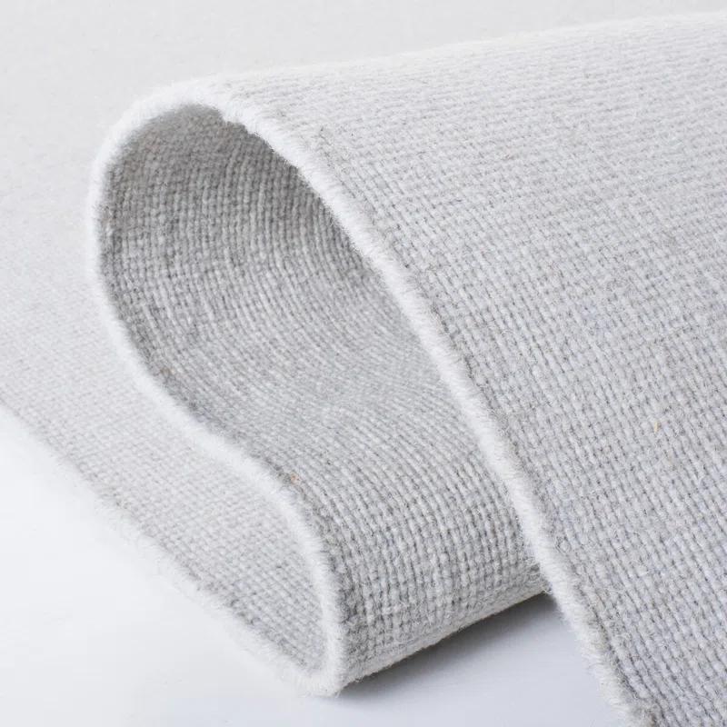 Lauren Ralph Lauren Lauren Ralph Lauren Hand Loomed Wool/Cotton Solid Color Rug in Gray