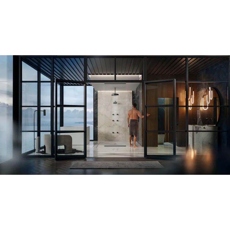 Statement™ 2.5 GPM Round 12 in. Rainhead with Katalyst Air-Induction Technology