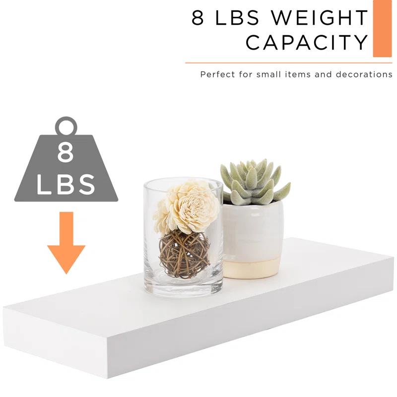 2 Piece Floating Shelf