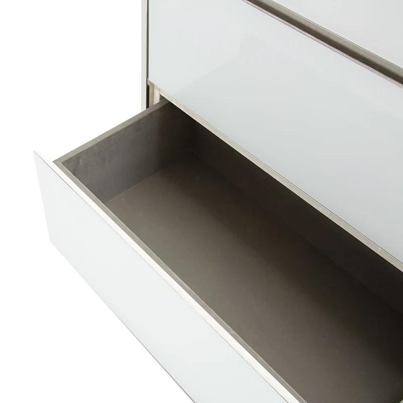 Michael Amini State St. 4 Drawer Combo Dresser | Wayfair