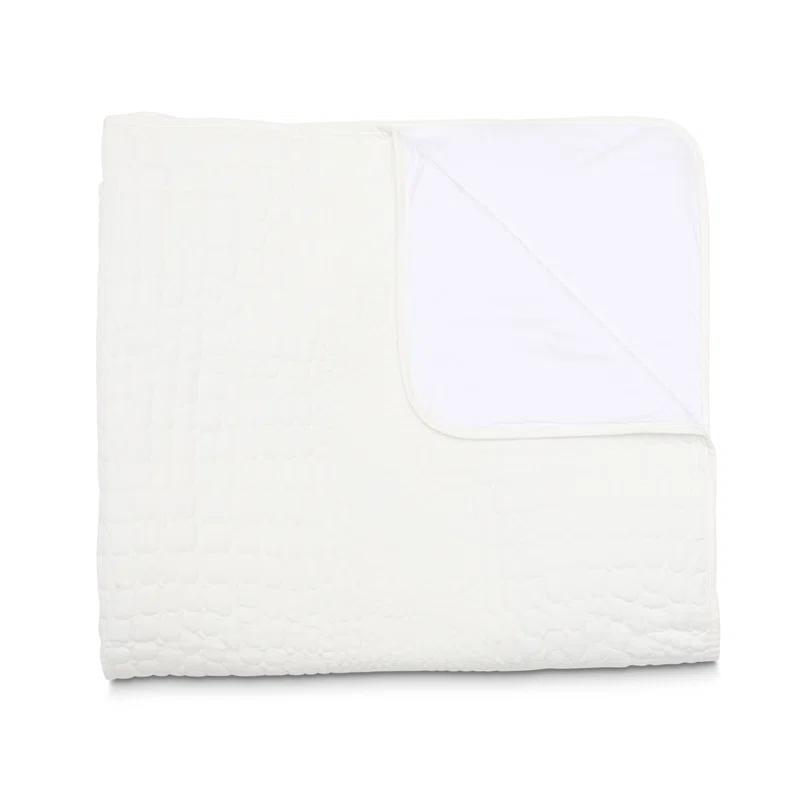 Ashworth 3-Piece Coverlet/Duvet Set - White