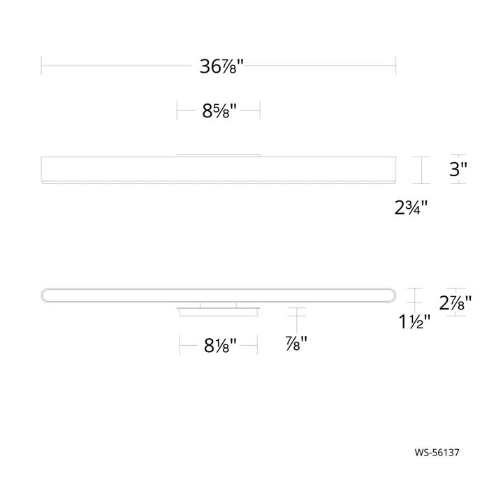 Modern Forms Dimmable LED Vanity Light