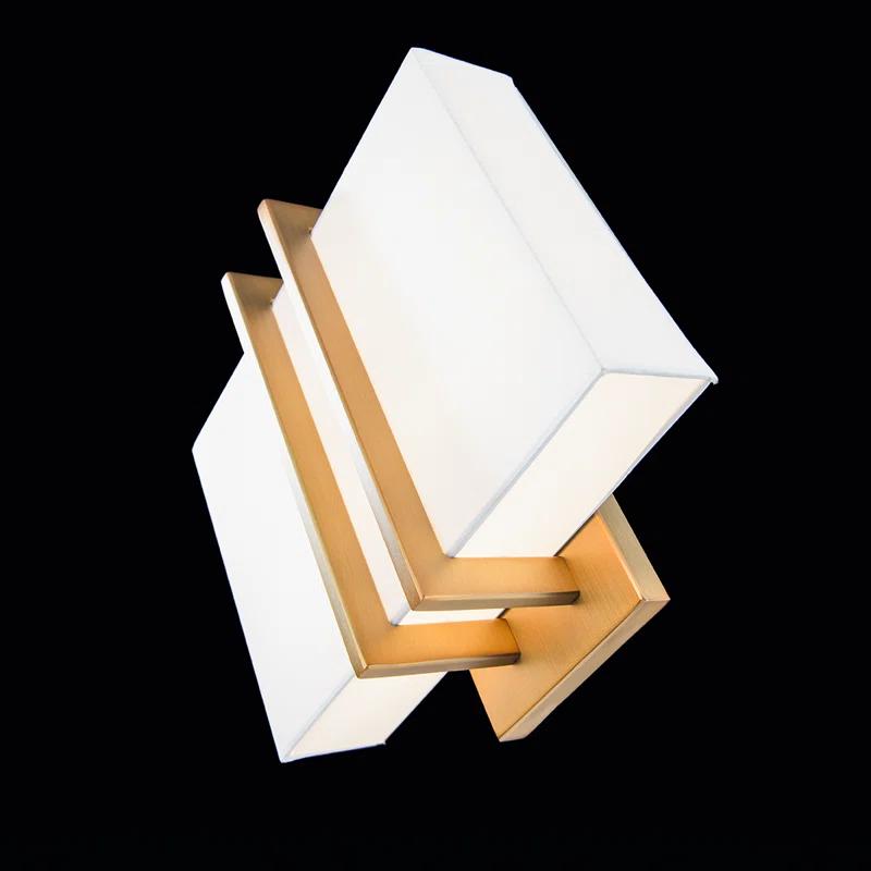 Downton Aluminum LED Flush Mounted Sconce