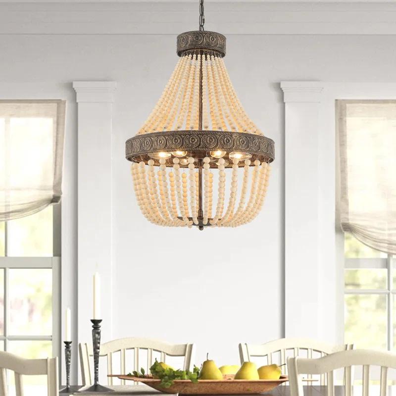 6 - Light Unique / Statement Empire Chandelier