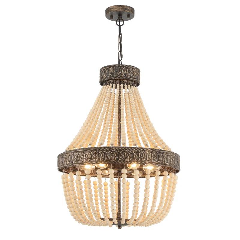 6 - Light Unique / Statement Empire Chandelier