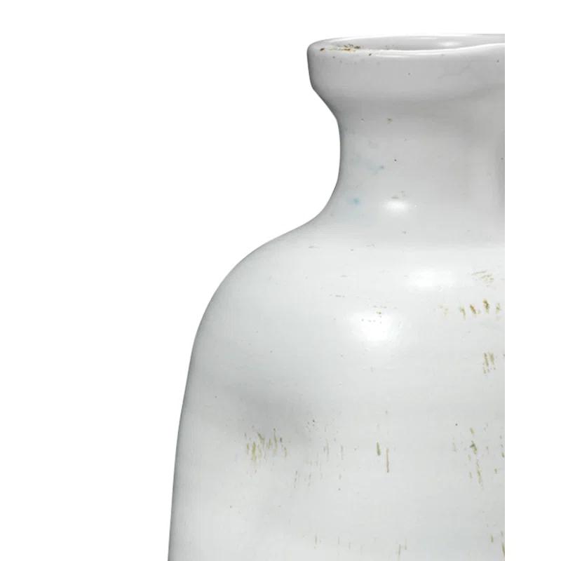 Dimple 14'' Handmade Ceramic Table Vase