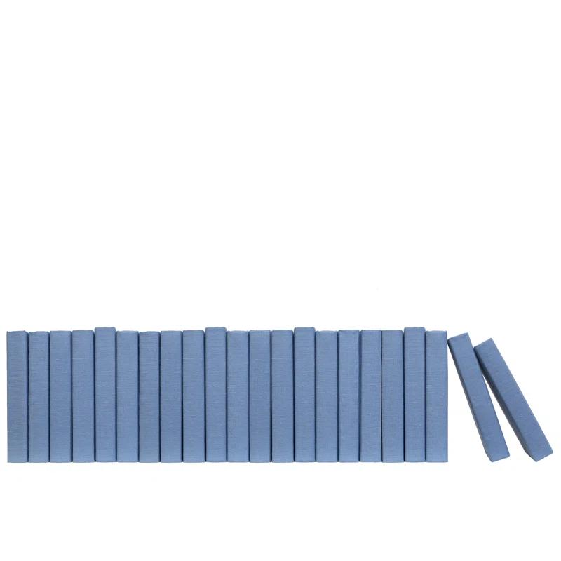 Booth & Williams Sky Linen Wrapped: Color By The Foot