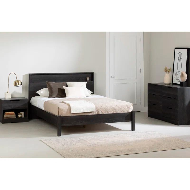 Holland Queen Size Platform Bed