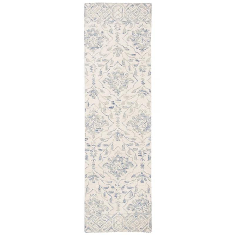 Pimentel Hand Tufted Wool Floral Rug