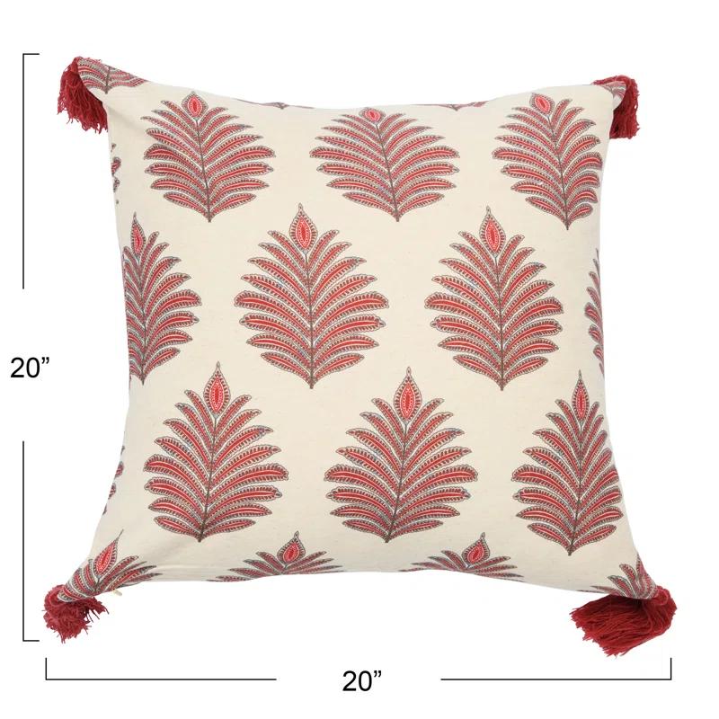 Cotton Throw Pillow