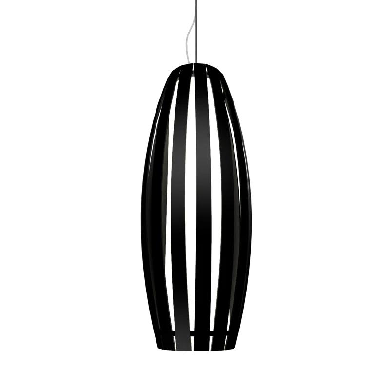 American Walnut Indoor/Outdoor Mini Geometric Pendant Light