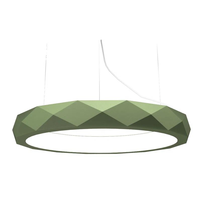 1 - Light Unique Drum LED Pendant