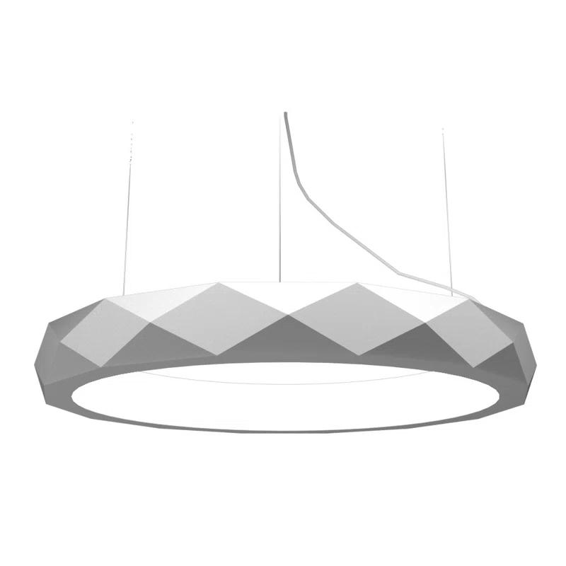 1 - Light Unique Drum LED Pendant