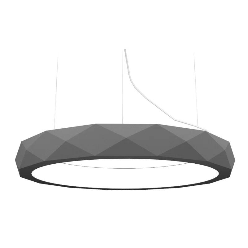 1 - Light Unique Drum LED Pendant