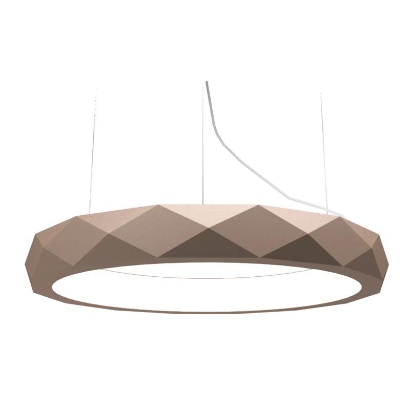 1 - Light Unique Drum LED Pendant