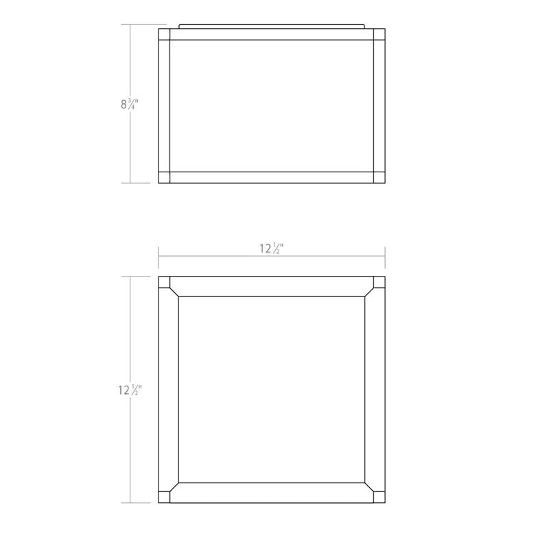 Cubix LED Flush Mount
