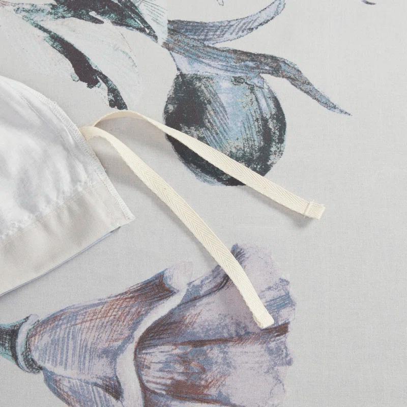 Madison Park Cassandra 3 Piece Cotton Duvet Cover Set