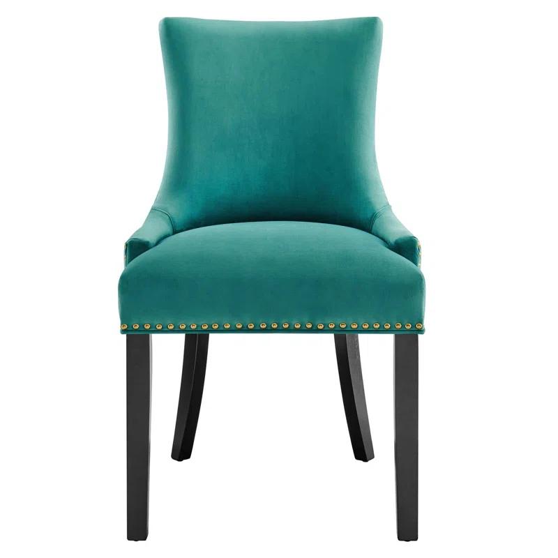Modway Marquis Performance Velvet Dining Chairs by Modway (Set of 2)