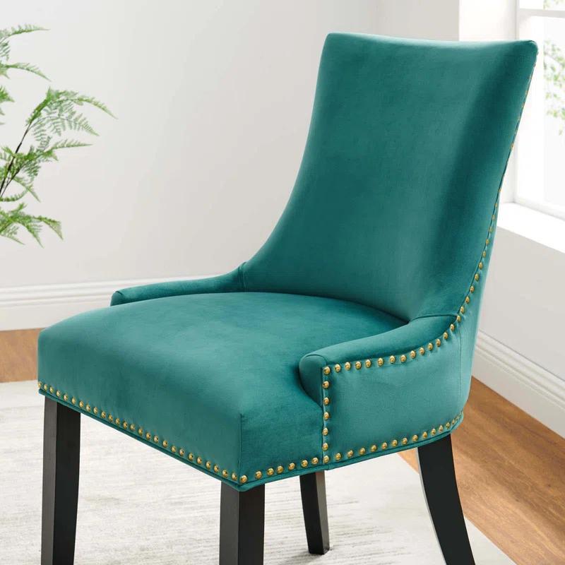 Modway Marquis Performance Velvet Dining Chairs by Modway (Set of 2)