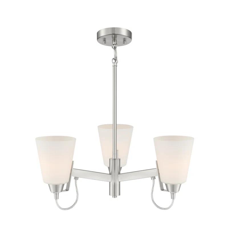 Minka Lavery Beckonridge Coal With Clear Chandelier