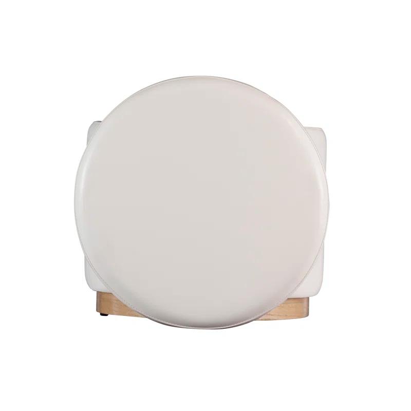 Addilynne Faux Leather Ottoman